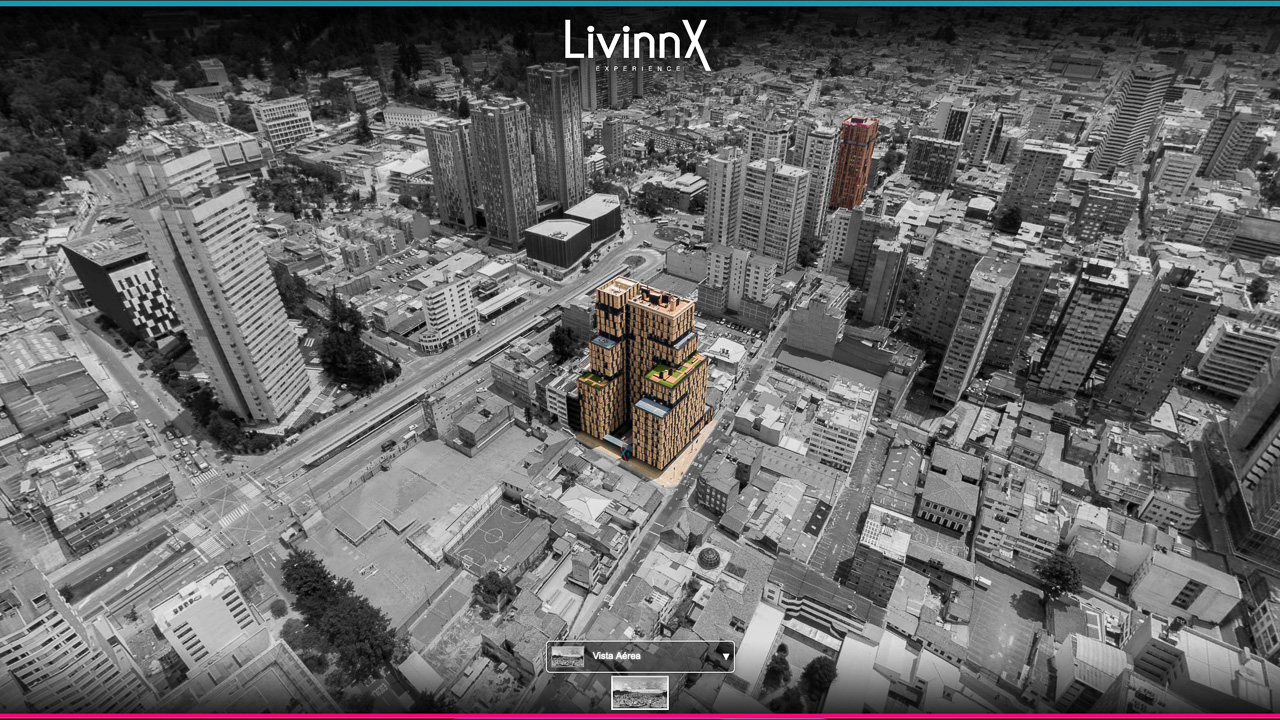 Recorrido virtual 360° — LivinnX21 Bogotá