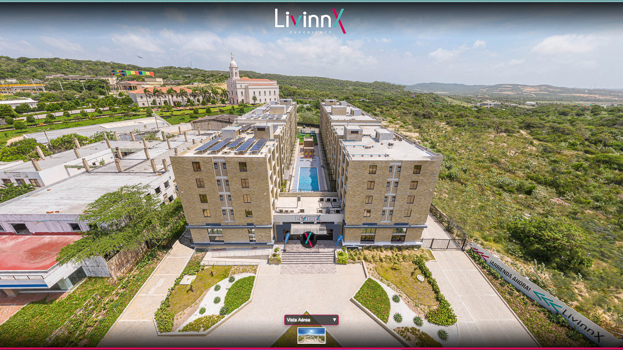 Recorrido virtual 360° — LivinnX Barranquilla
