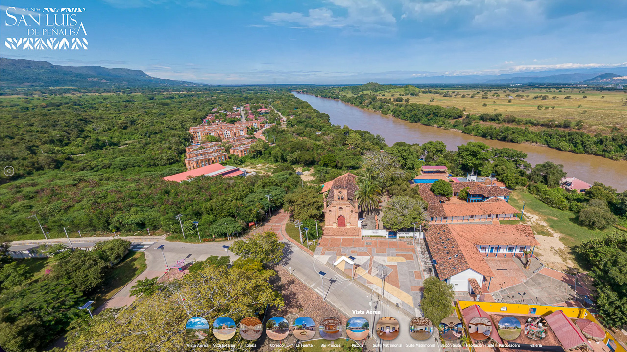 Recorrido virtual 360° — Hacienda San Luis de Peñalisa
